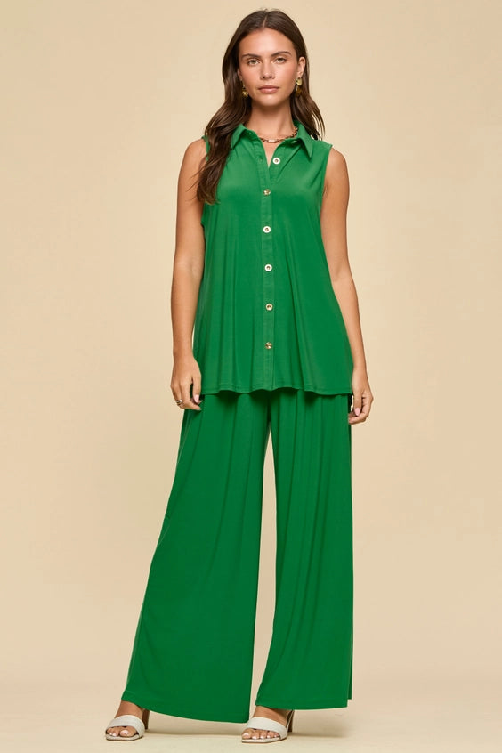Kelly Green Resort Wear Set