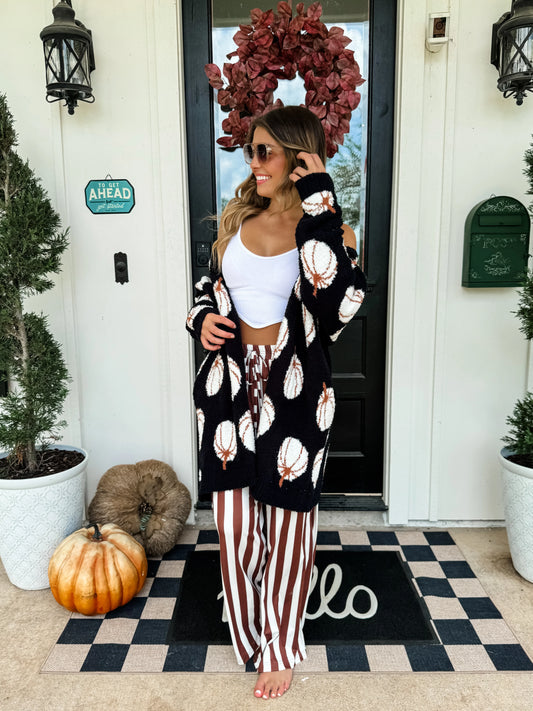 Pumpkin Cloud Cardigan