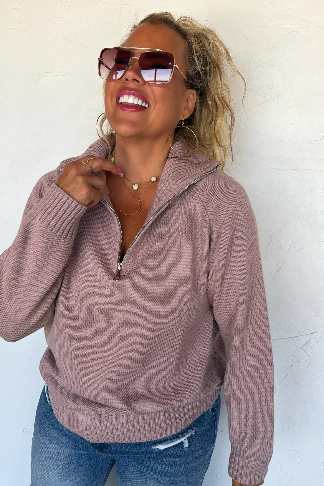Field & Stable Pullover in Horse