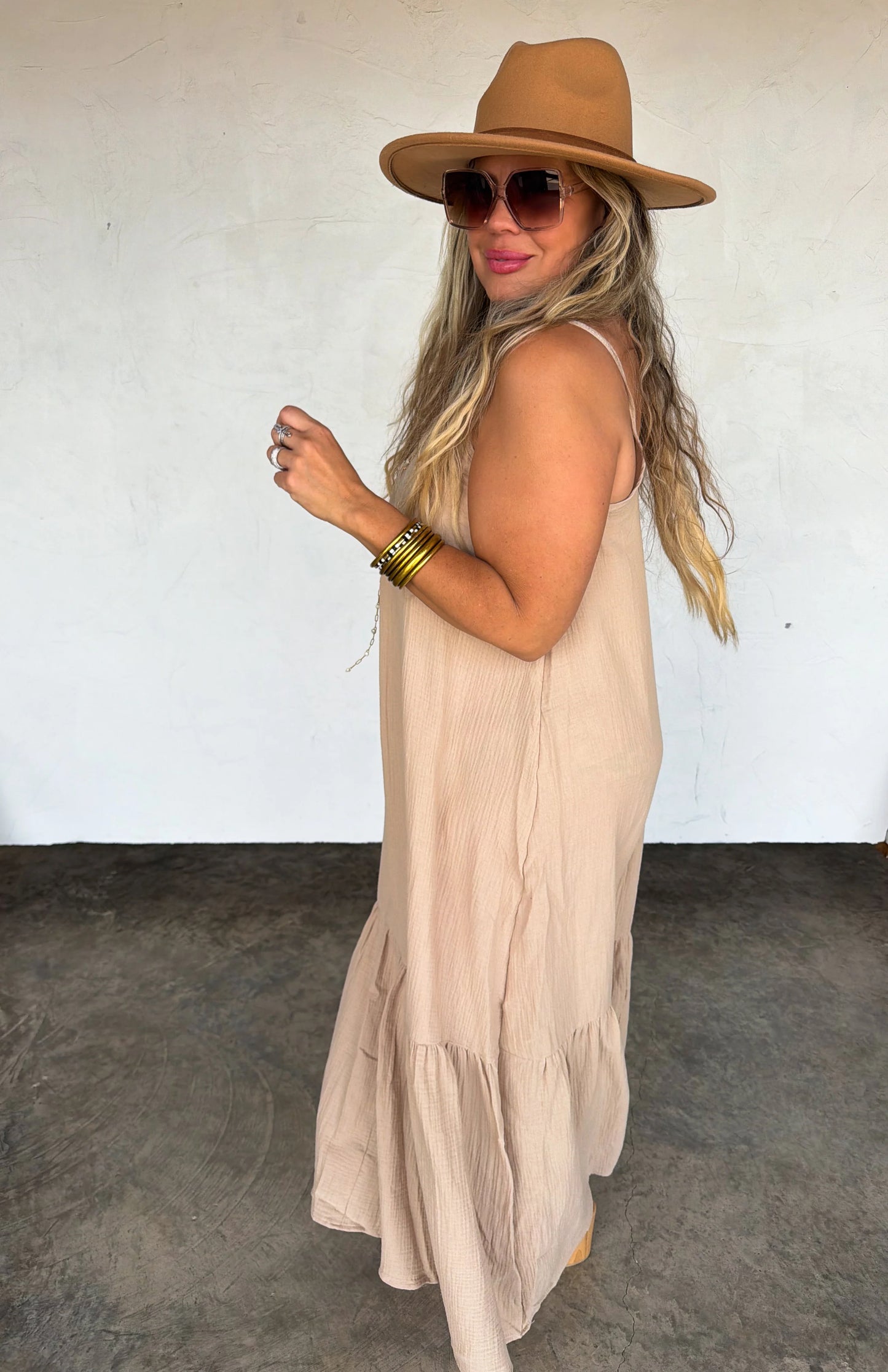 Khaki Nova Dress [[PRE-ORDER 3.2 - 3.6]]