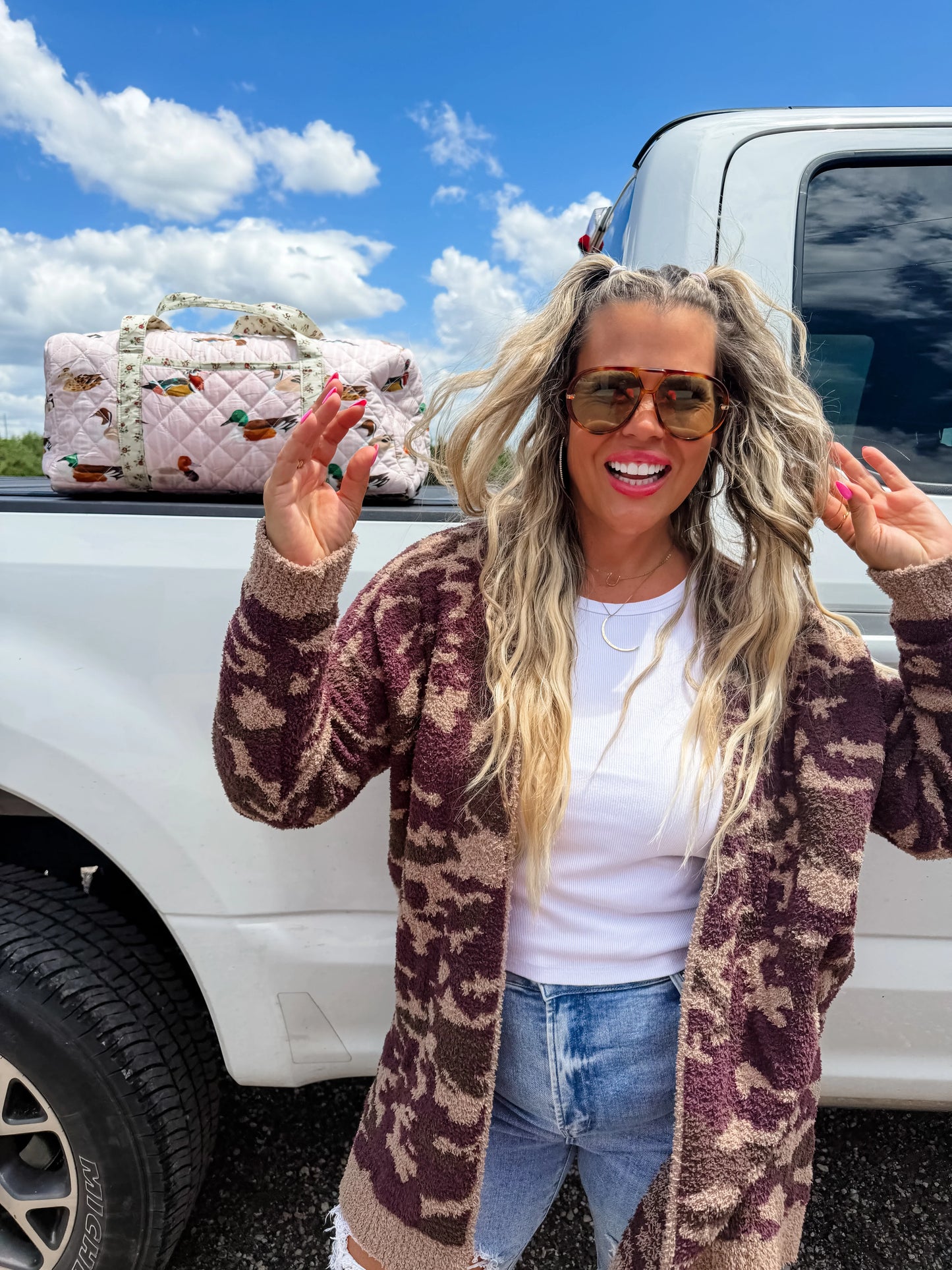 Camo Cloud Cardigan [ETA end of August]