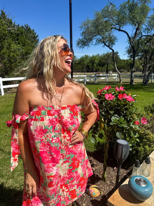 Boardwalk Babe Dress Floral [[PRE-ORDER]] (