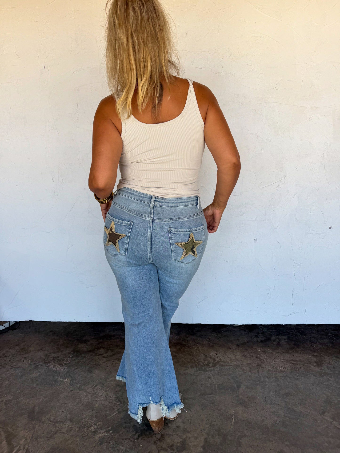 Lucky Star Distressed Urban Jean