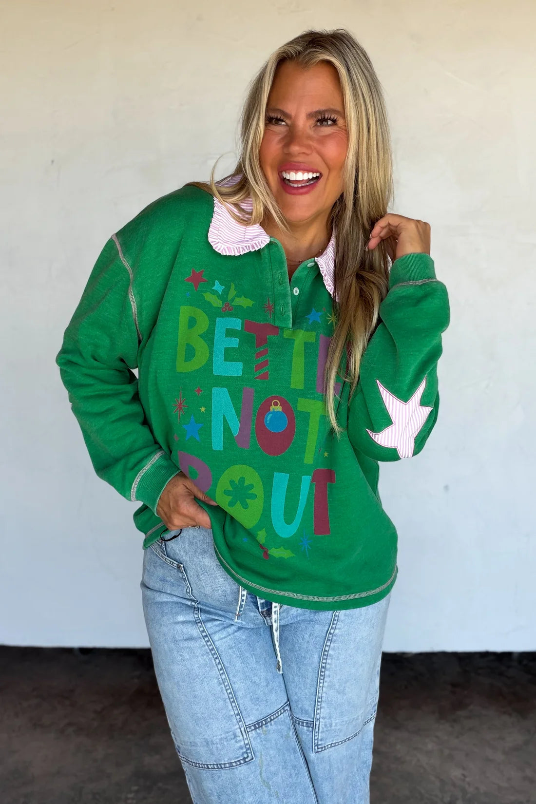 Better Not Pout Pullover