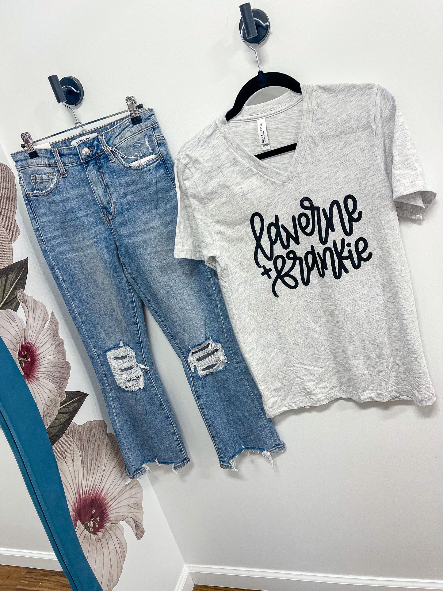 Laverne + Frankie Calligraphy Tee