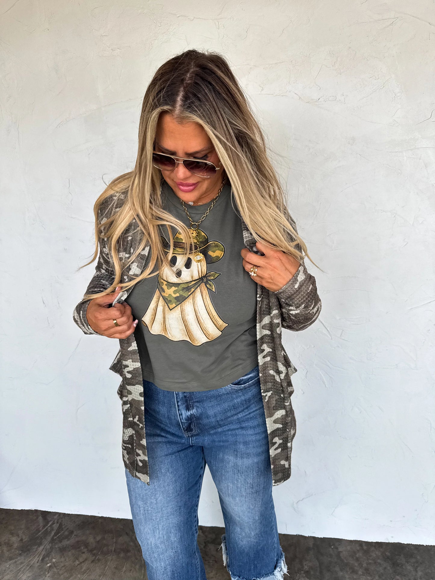 Camo Ghost Tee [[PRE-ORDER]]