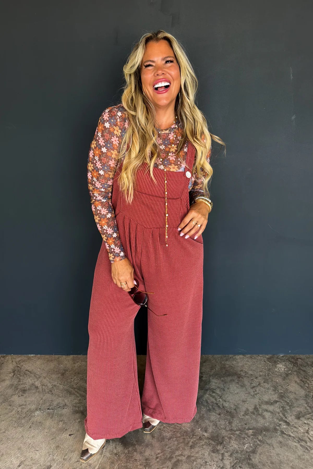 FALL KARLI OVERALLS RUST