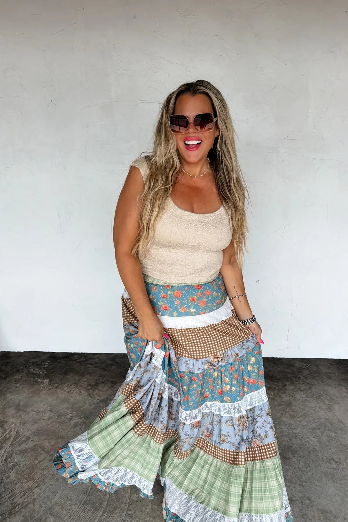 Country Summer Maxi Skirt [[PRE-ORDER]]