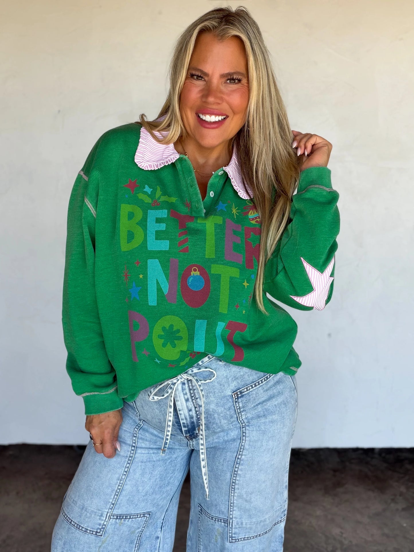 Better Not Pout Pullover