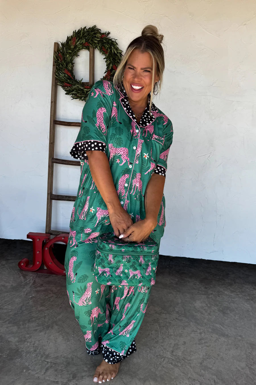 Leopard Luxe PJ Set [[PRE-ORDER]]