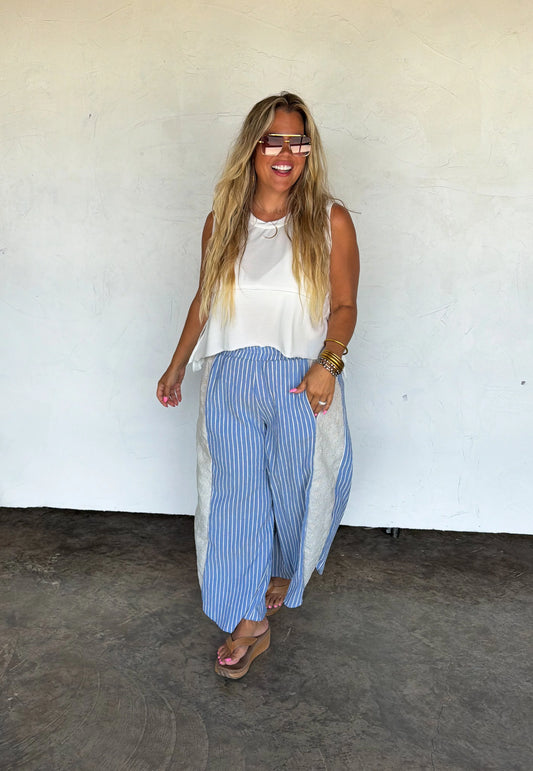 Blue Weekend Escape Pants ETA end of July
