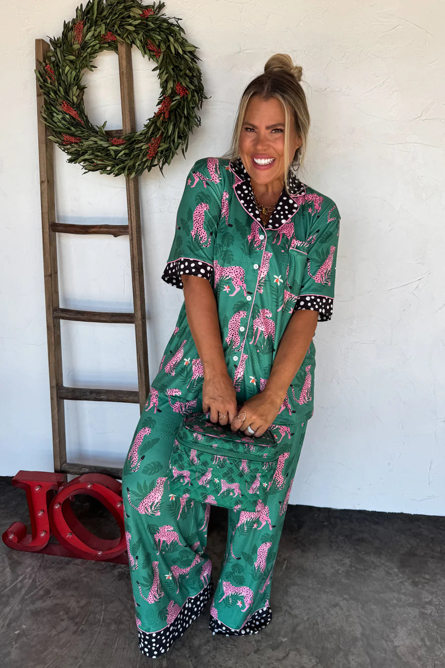 Leopard Luxe PJ Set [[PRE-ORDER]]