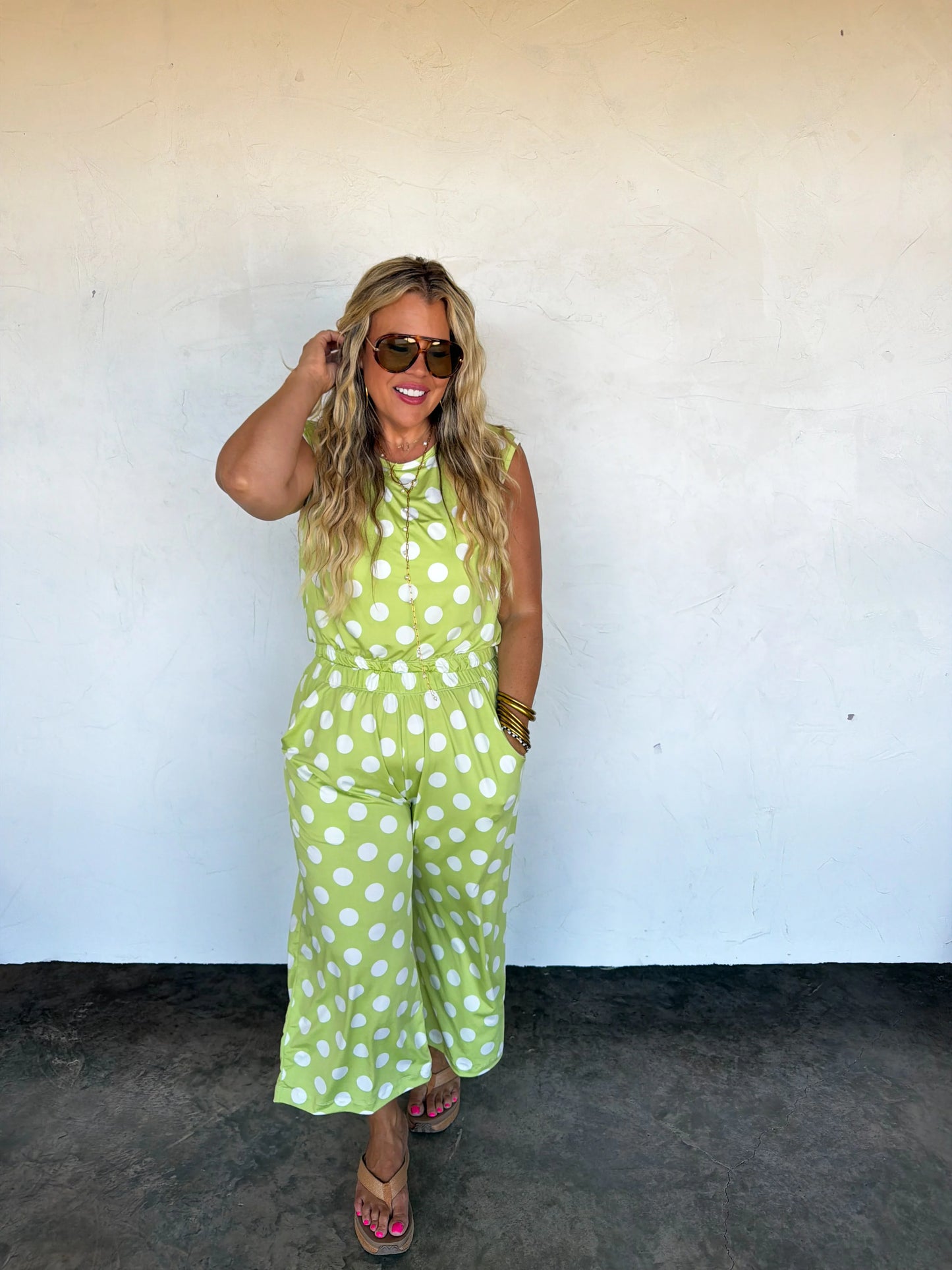Lime Polka Dot Set [[PRE-ORDER]]