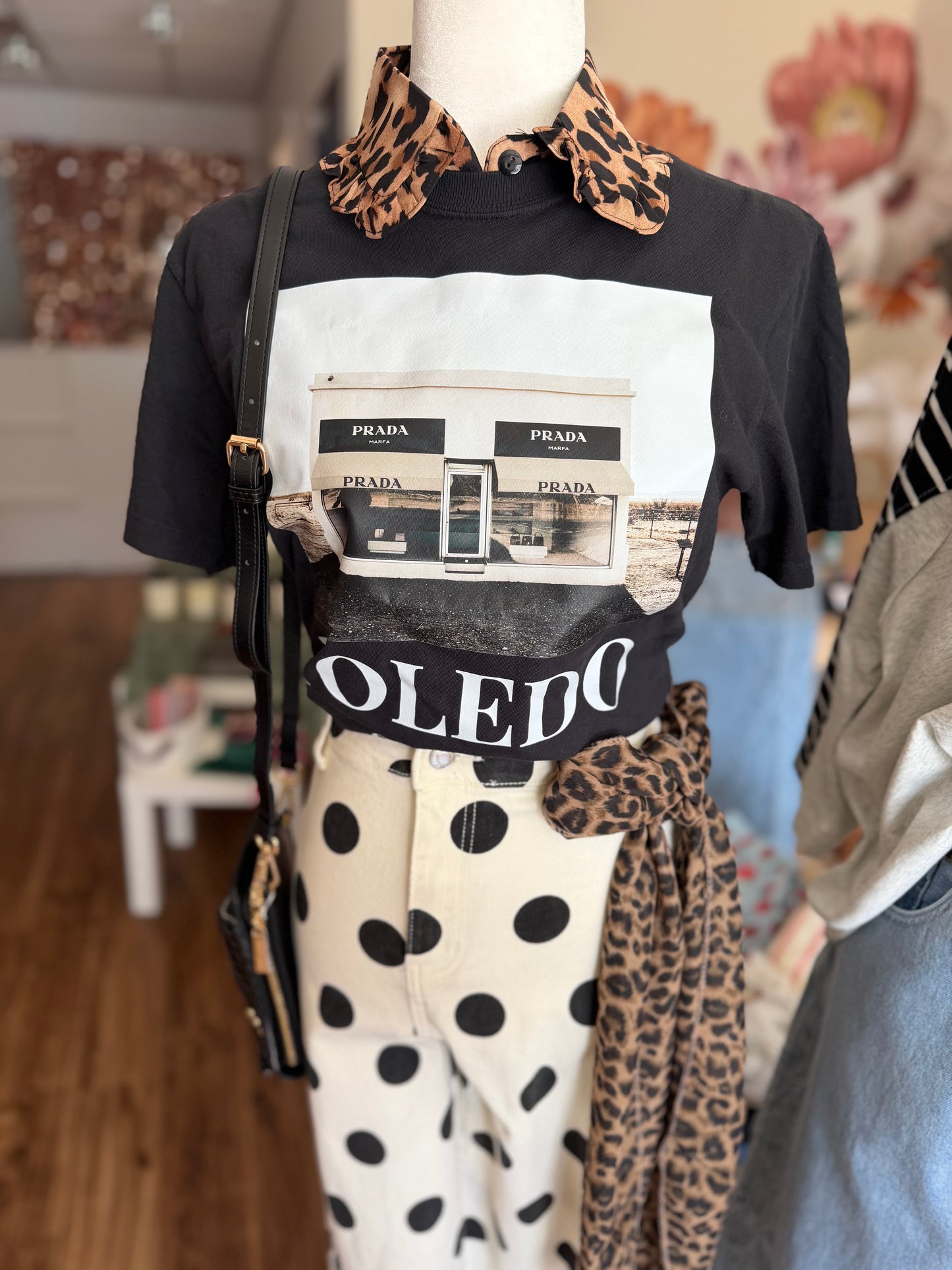 Leopard Chiffon Scarf