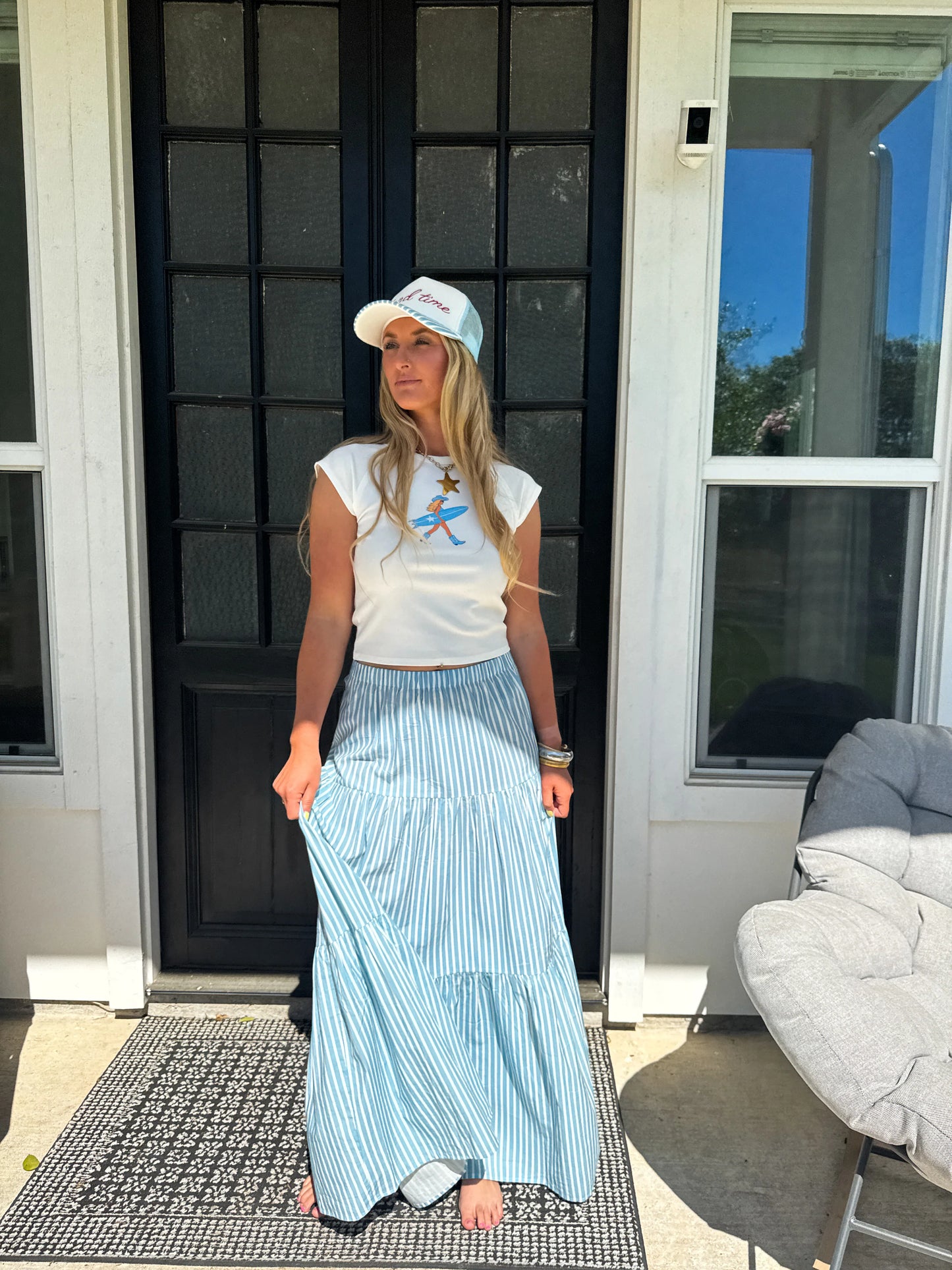 Blonde Surfer Girl Tee [[PRE-ORDER]]