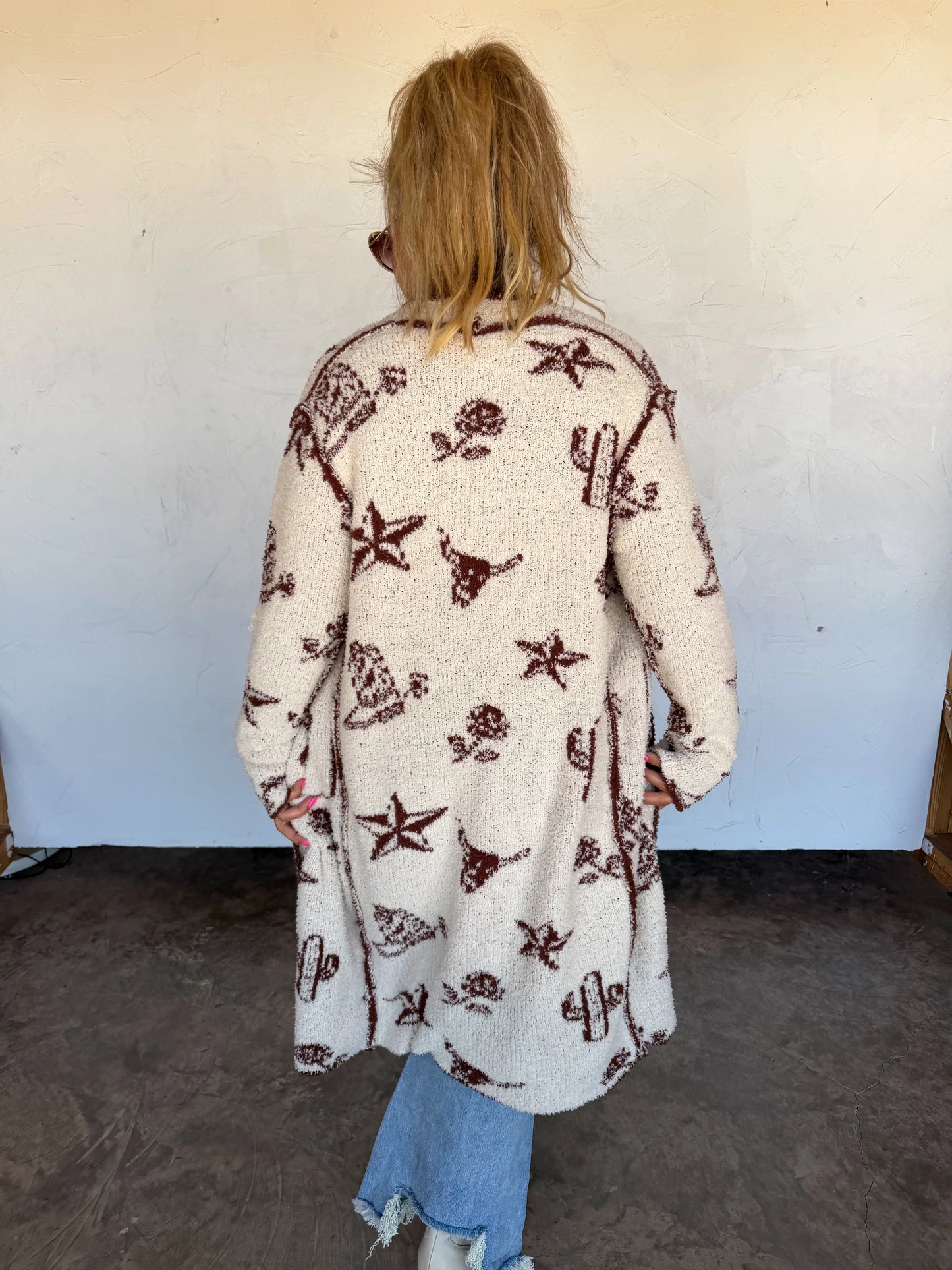 Western Cloud Cardigan - Star