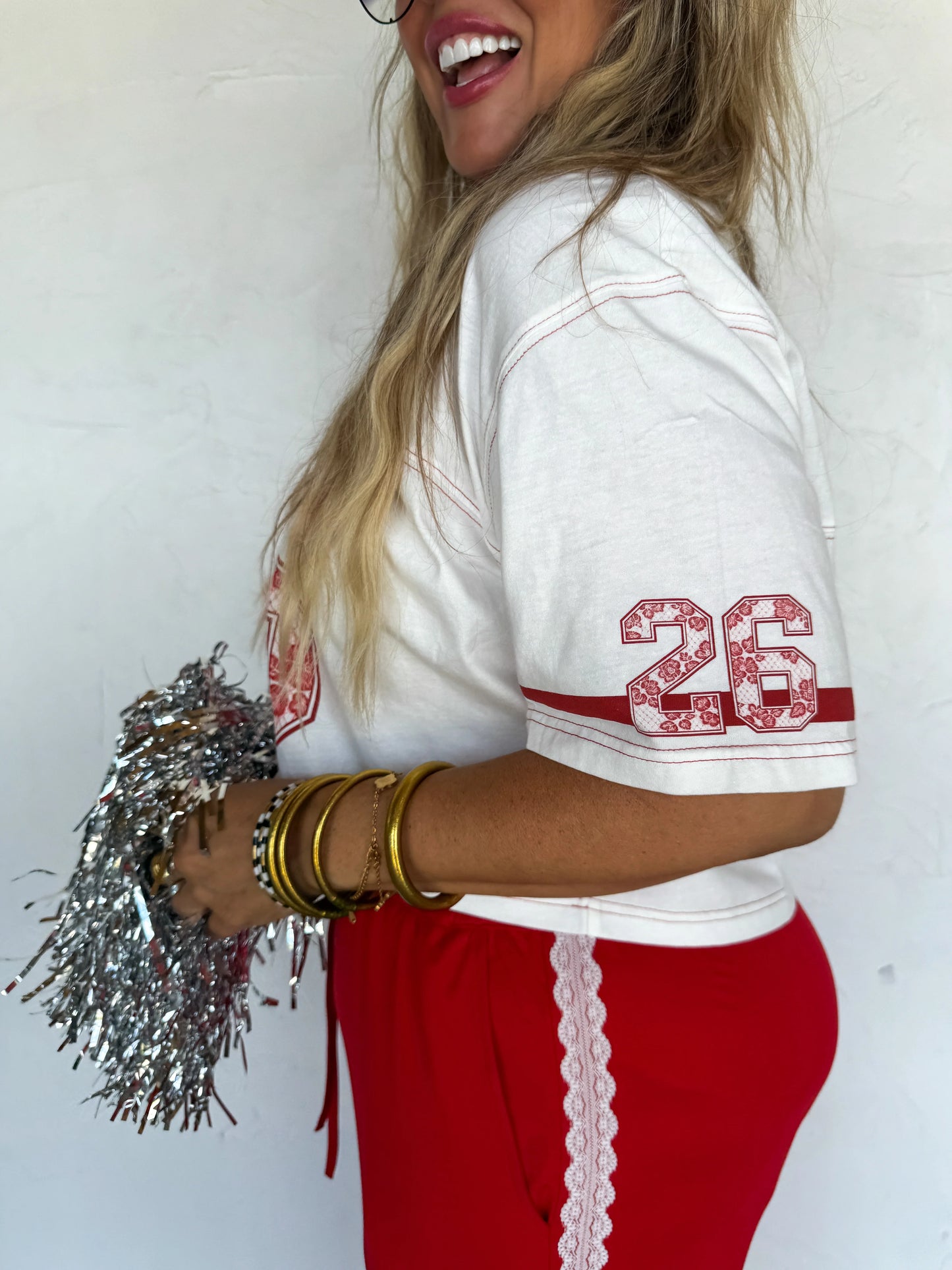 Home Team Tee in Red
