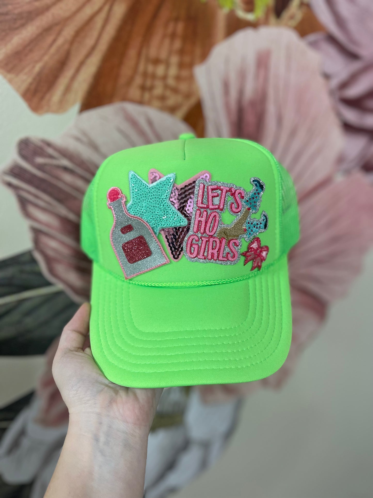 Let's HO Girls Custom Trucker Hat