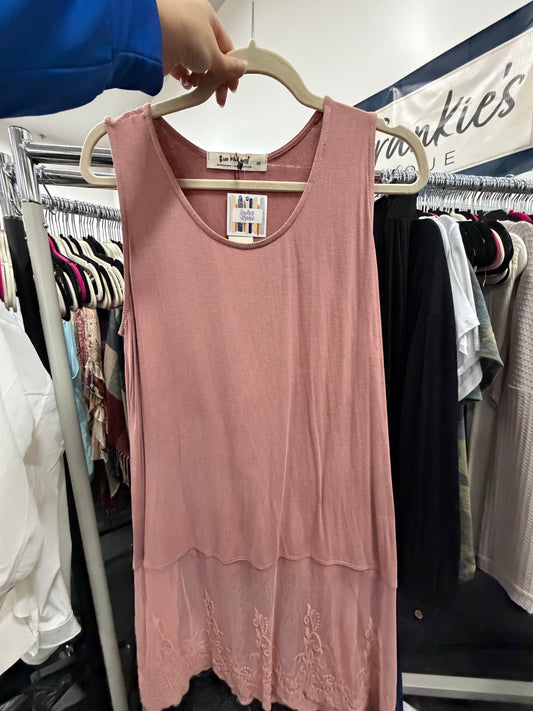 Enchanted Lace Tank - M, L & XL