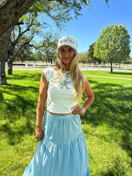 Blonde Surfer Girl Tee [[PRE-ORDER]]