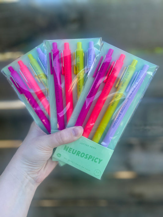 Neurospicy 4 Pack Jotter Set