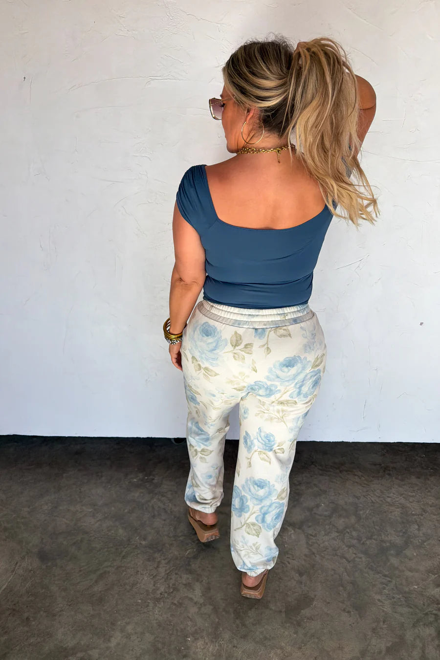 Denim Blue Cap Sleeve Top [[PRE-ORDER]]