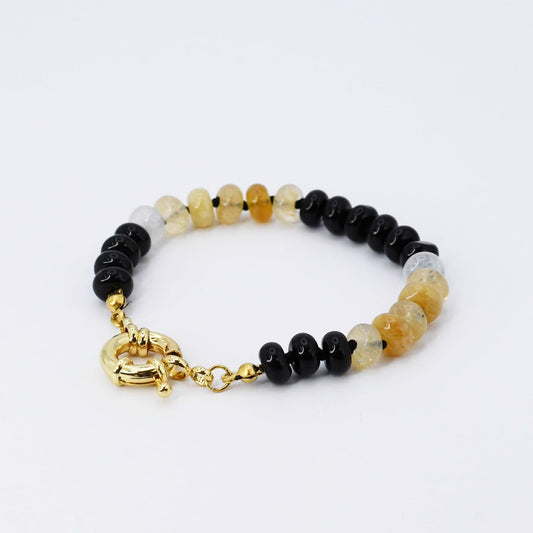 Brooke Bracelet  Black and Brown