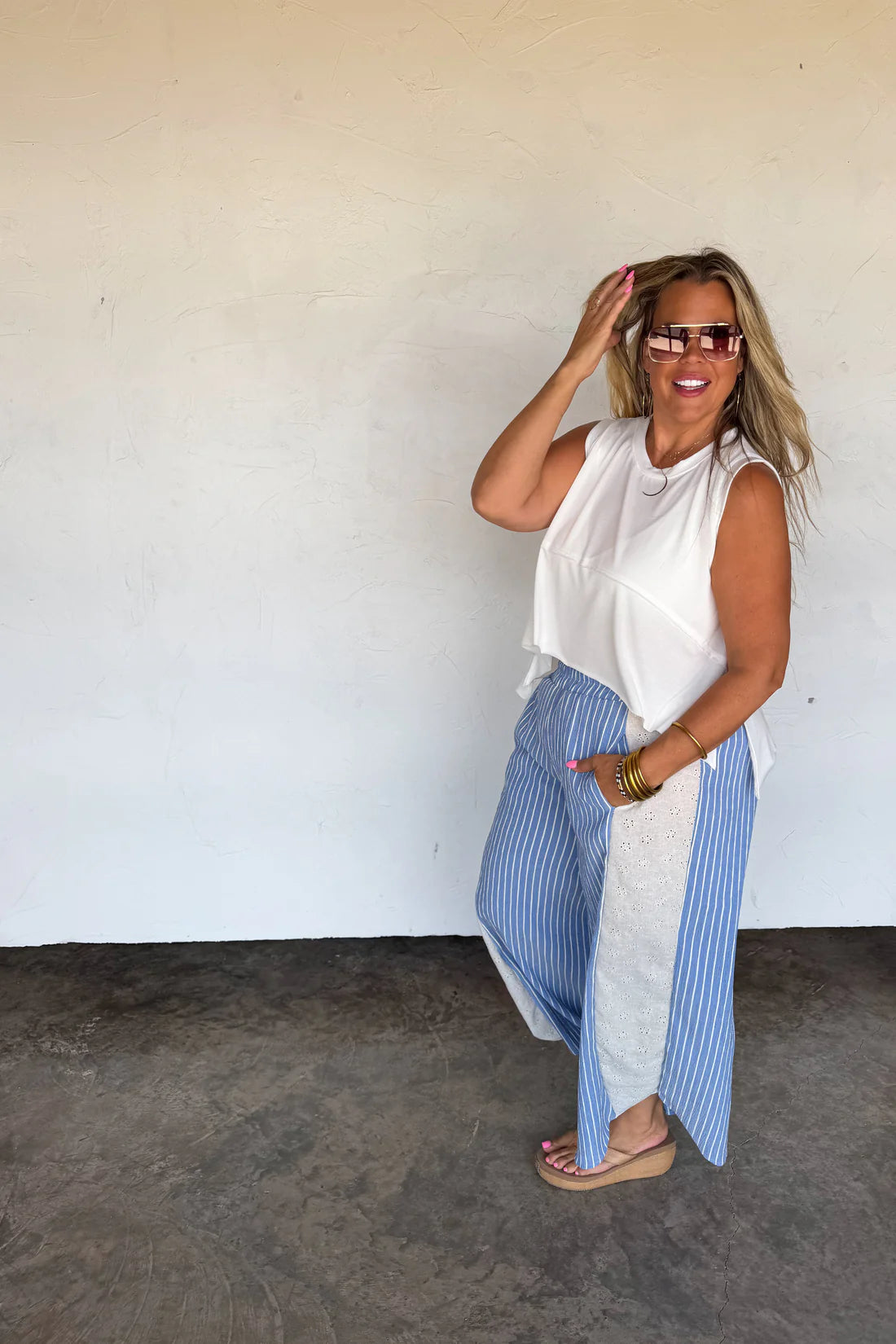 Blue Weekend Escape Pants ETA end of July