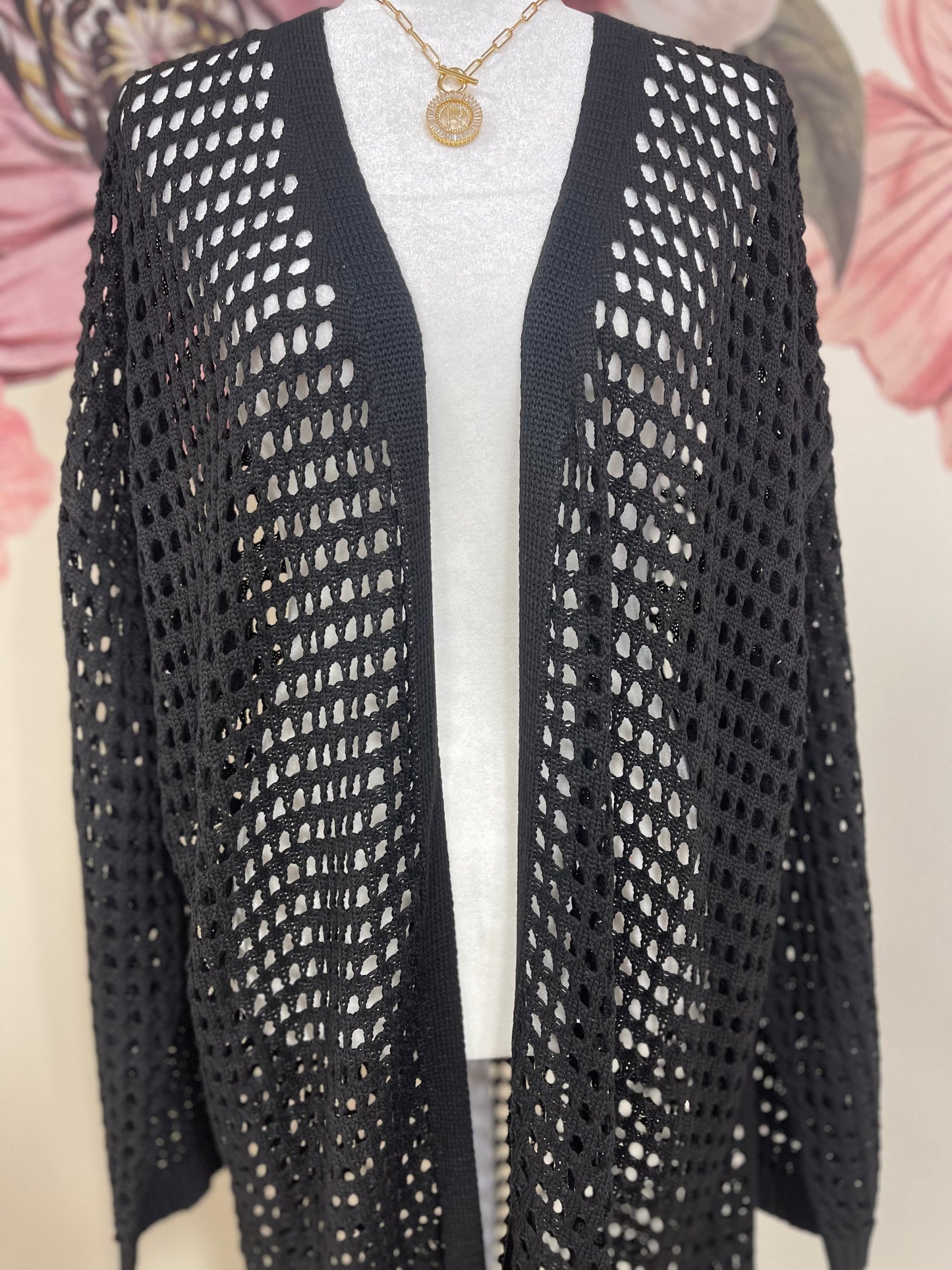 Long Sleeve Sheer Cardigan