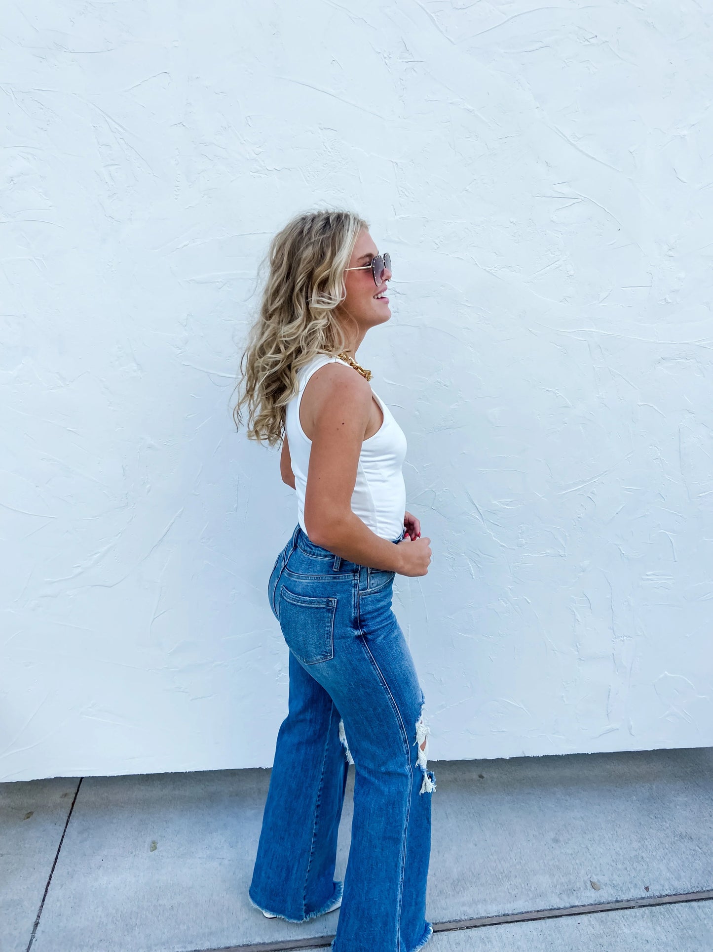 Distressed Jeans