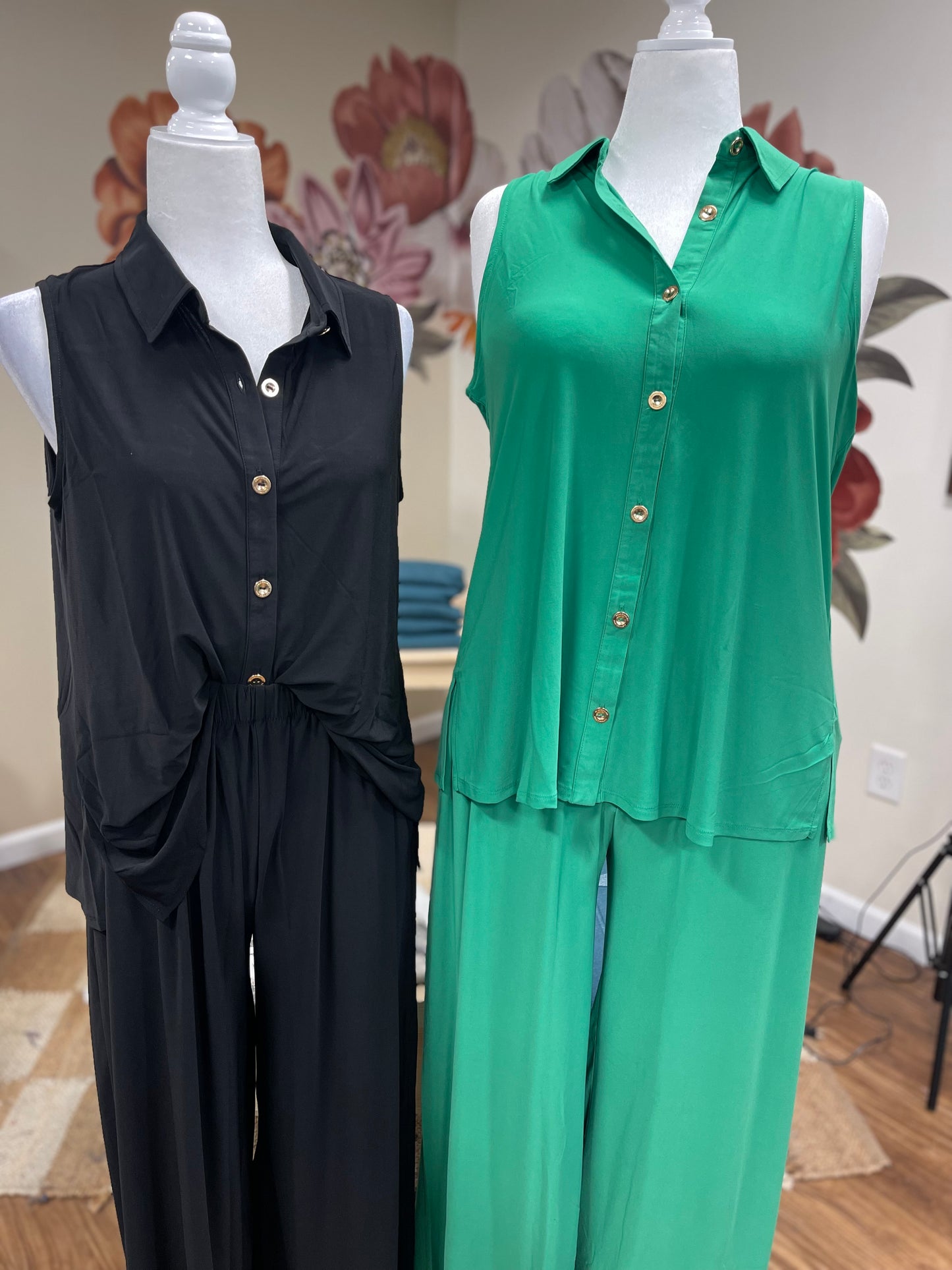 Kelly Green Resort Wear Set