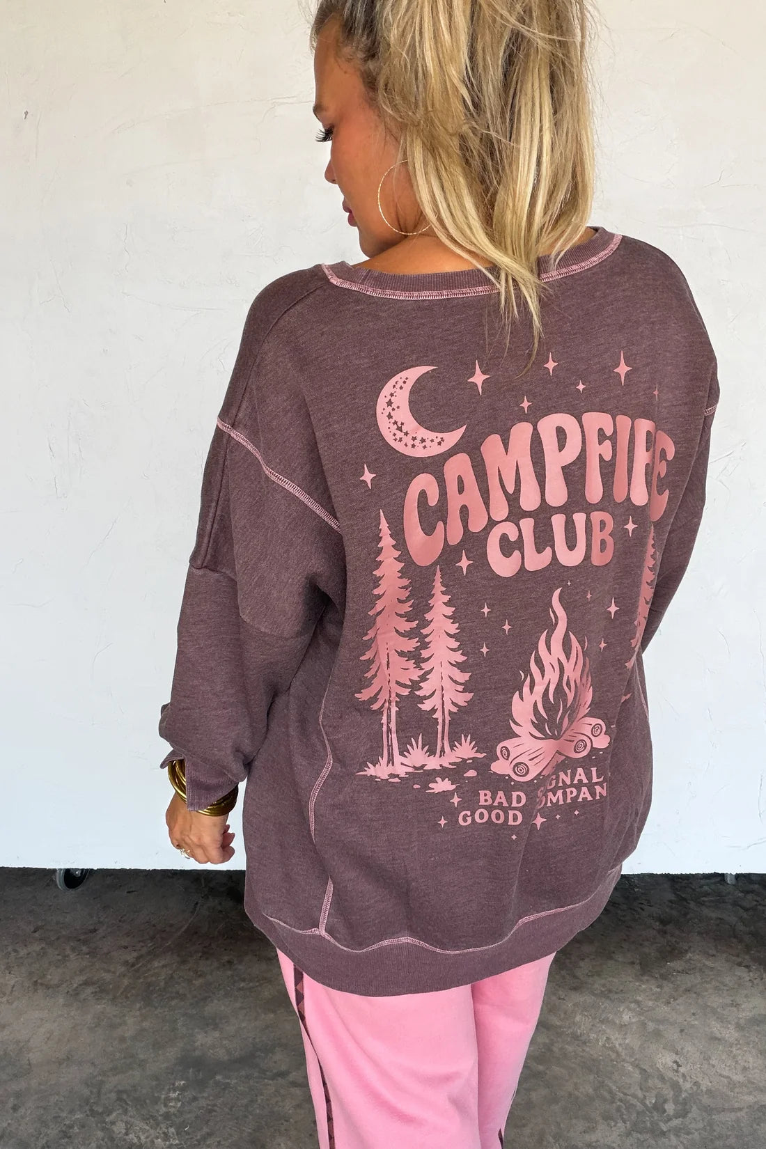 Campfire Club Pullover -- 2 colors