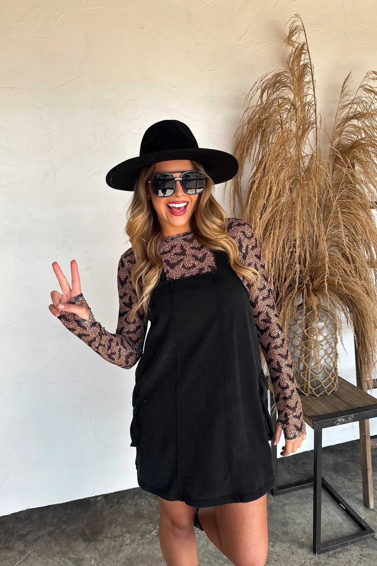 Bats & Cheetah Mesh Top [[PRE-ORDER]]