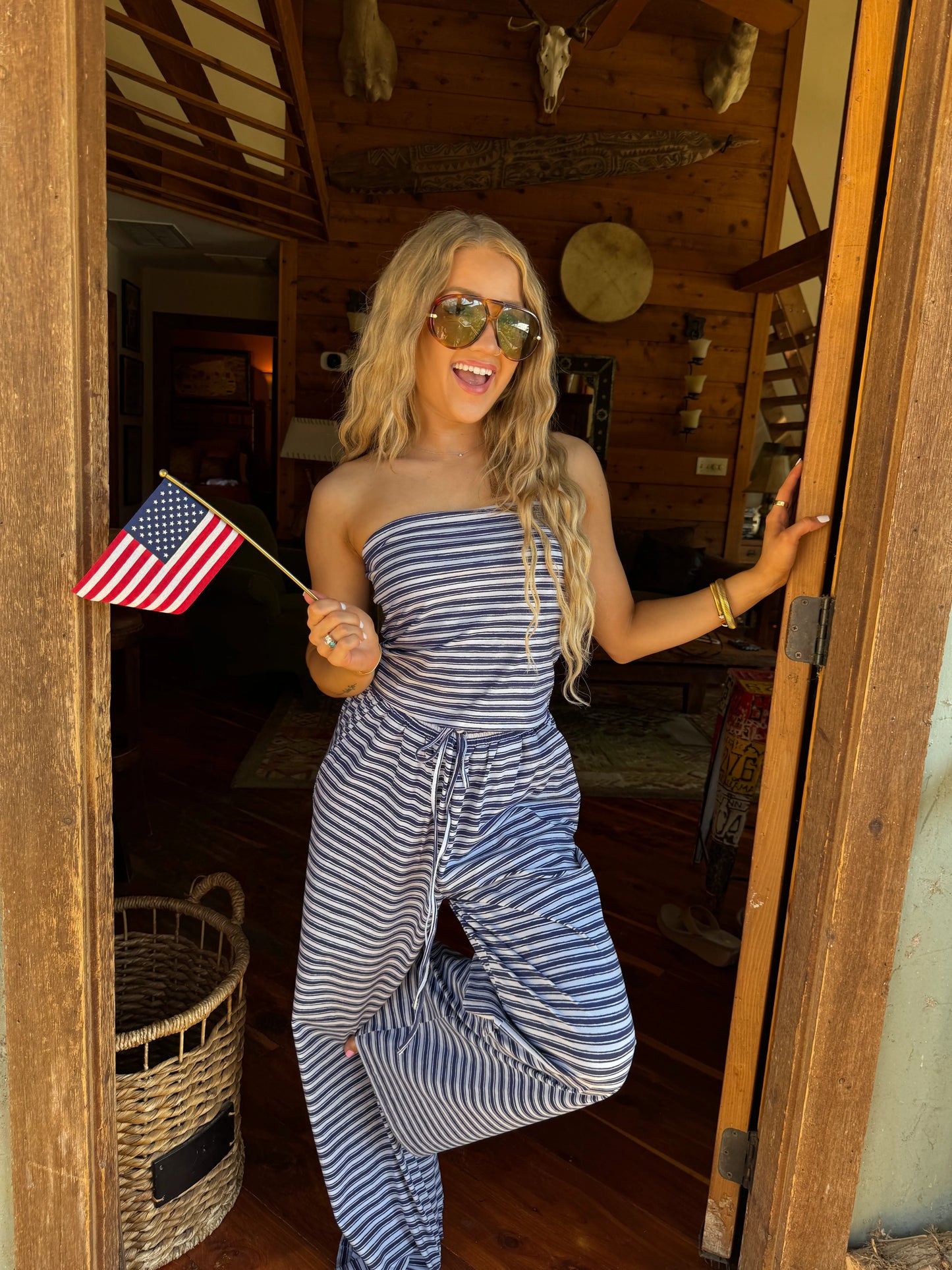 Blue Saylor Stripe Set [[PRE-ORDER ETA EARLY JUNE]]