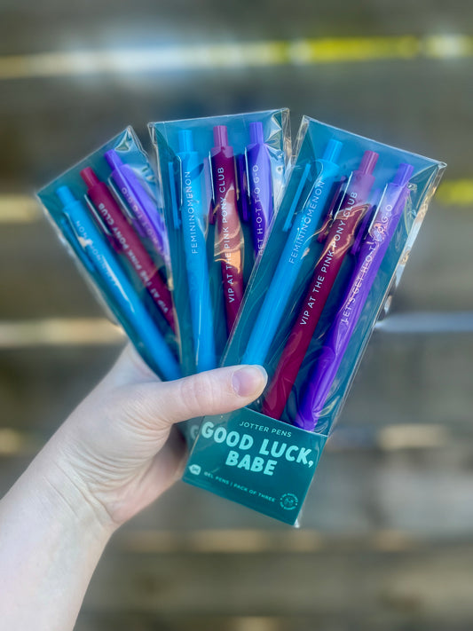 Good Luck, Babe 3 Pack Jotter Set