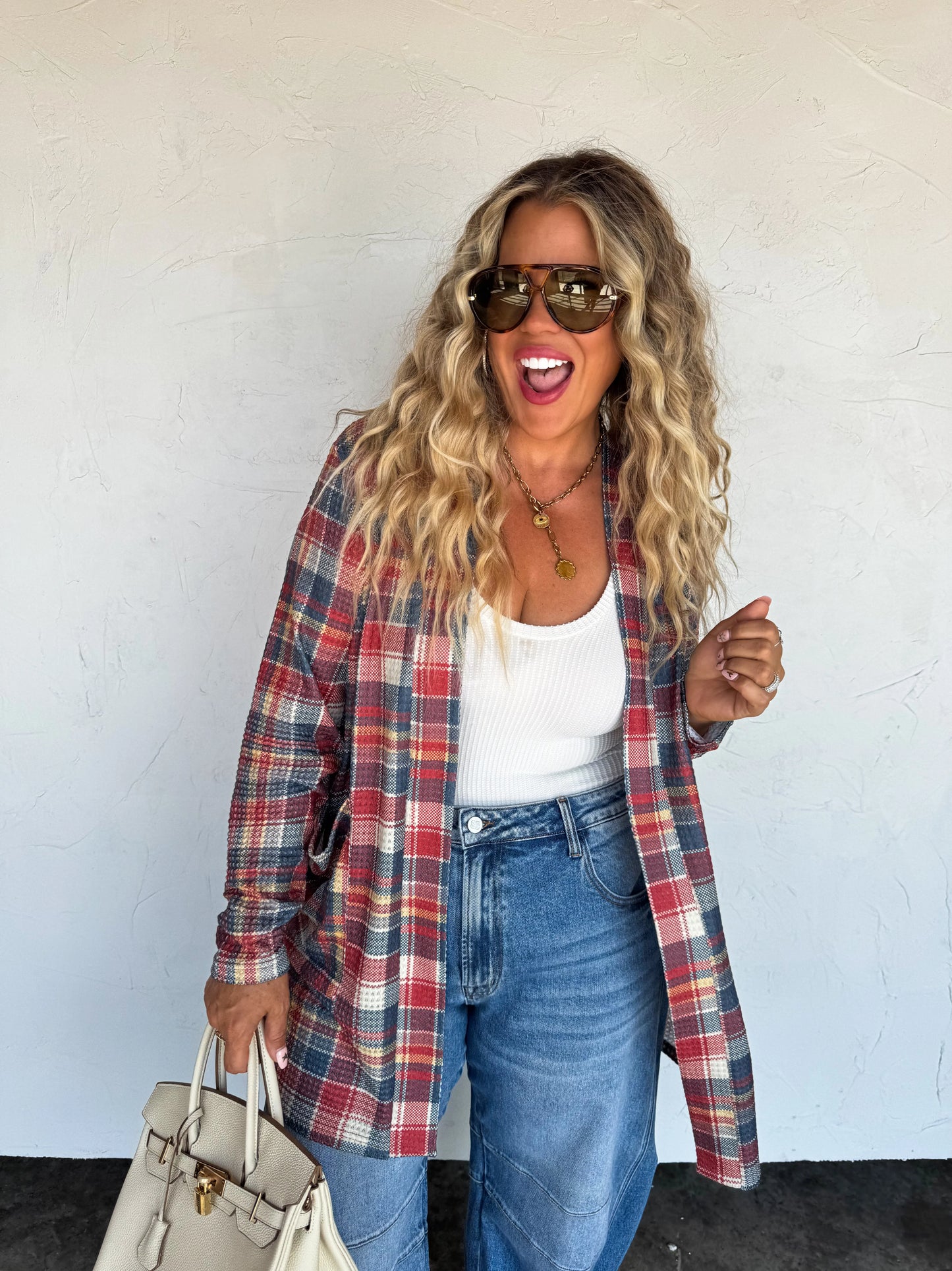 Plaid Lola Cardigan [[PRE-ORDER]]