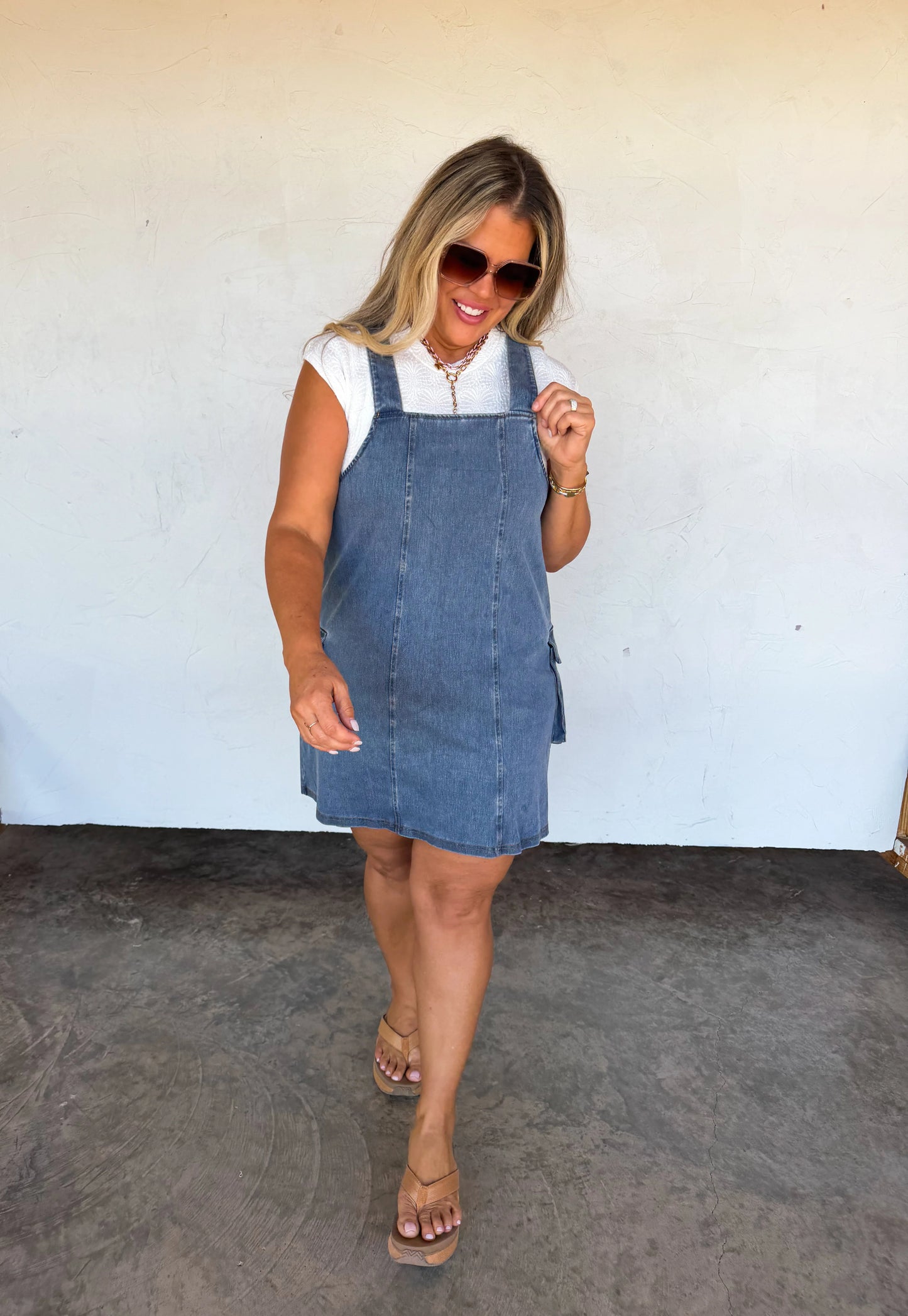 Denim Millie Overall Dress [[PRE-ORDER]]