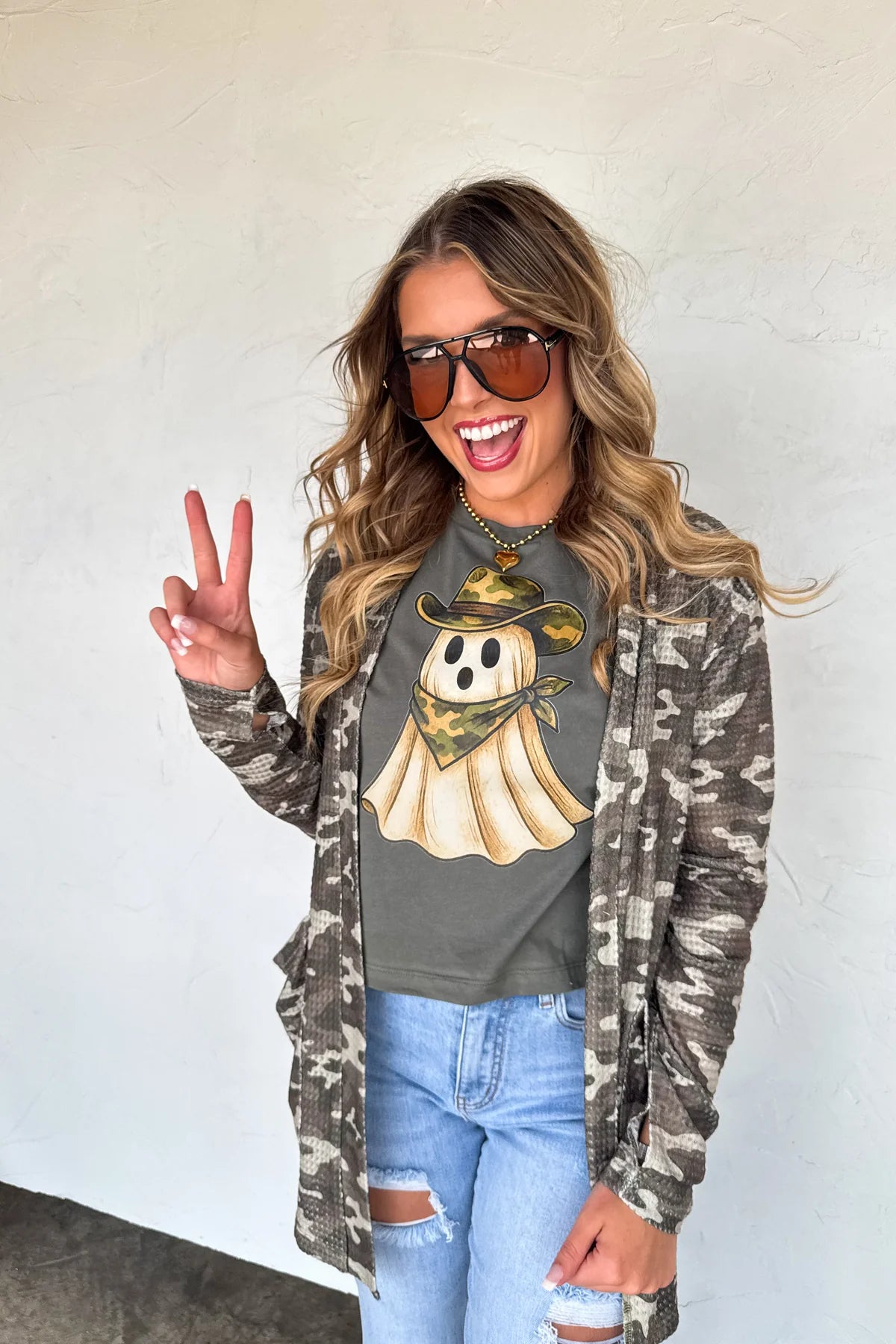 Lola Cardigan in Camo [[PRE-ORDER]]