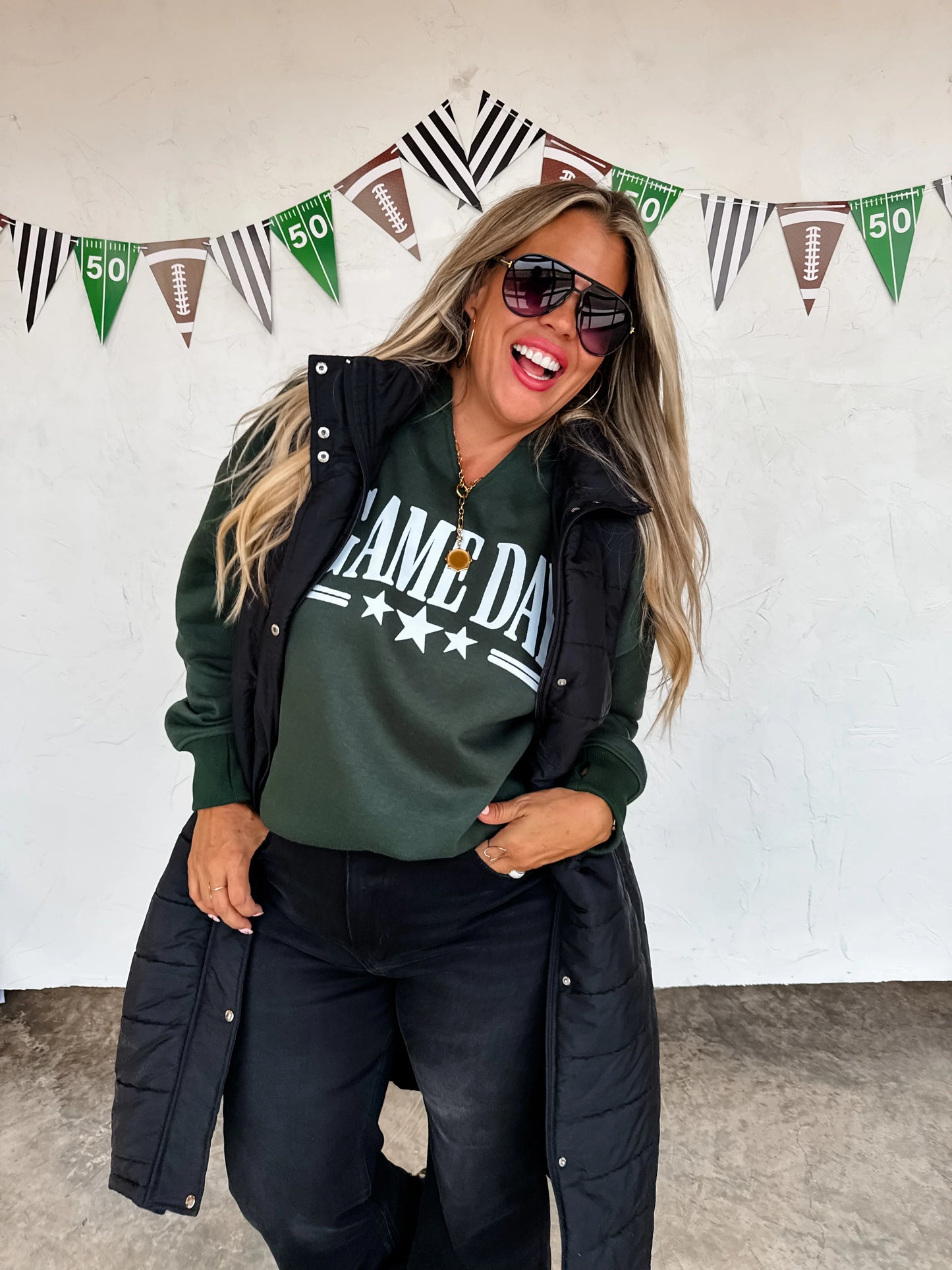 Game Day Kickoff Cut Sweatshirt [[PRE-ORDER]]
