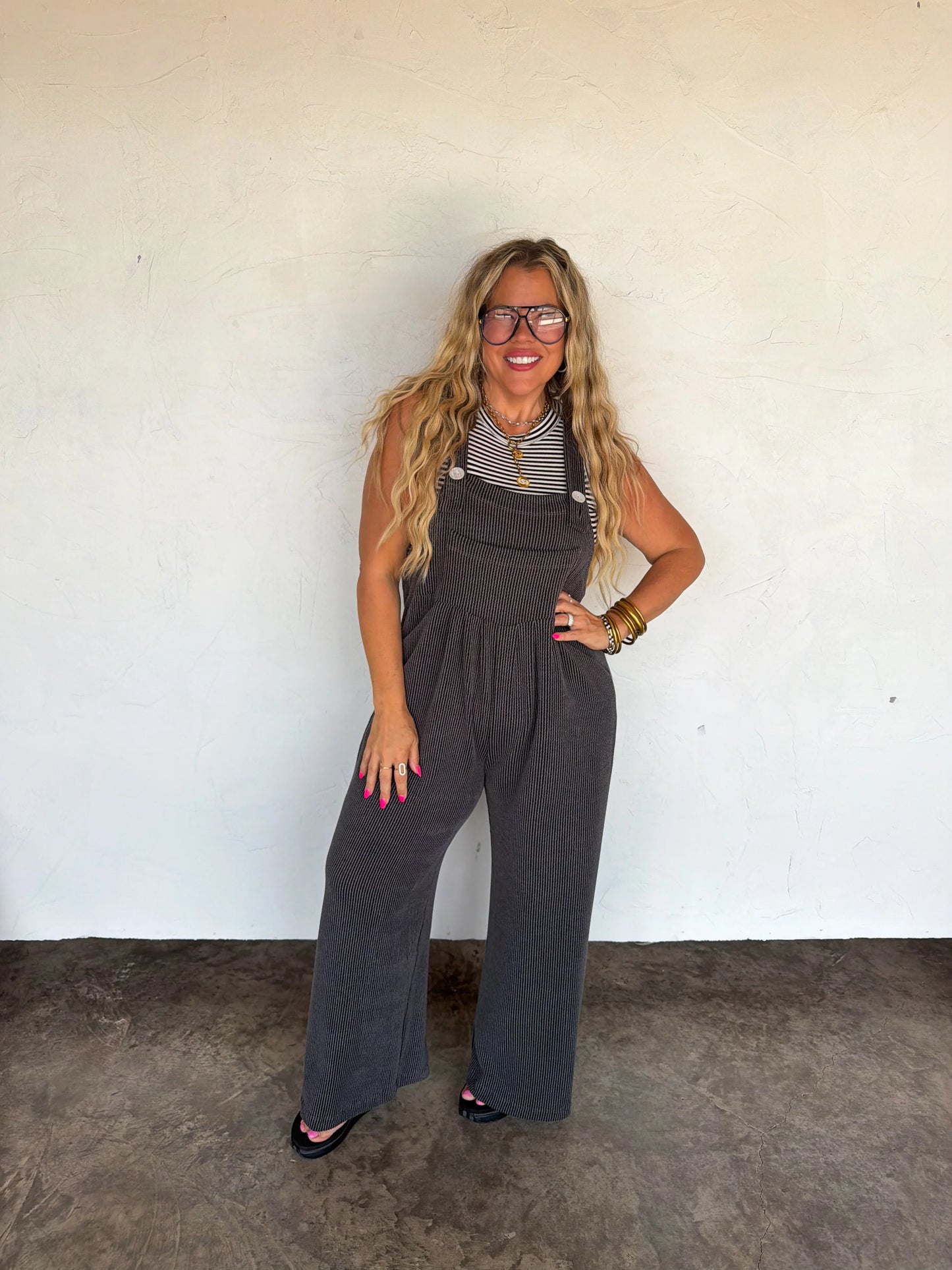 Black Karli Boho Overalls [[ETA 1st week of May]]