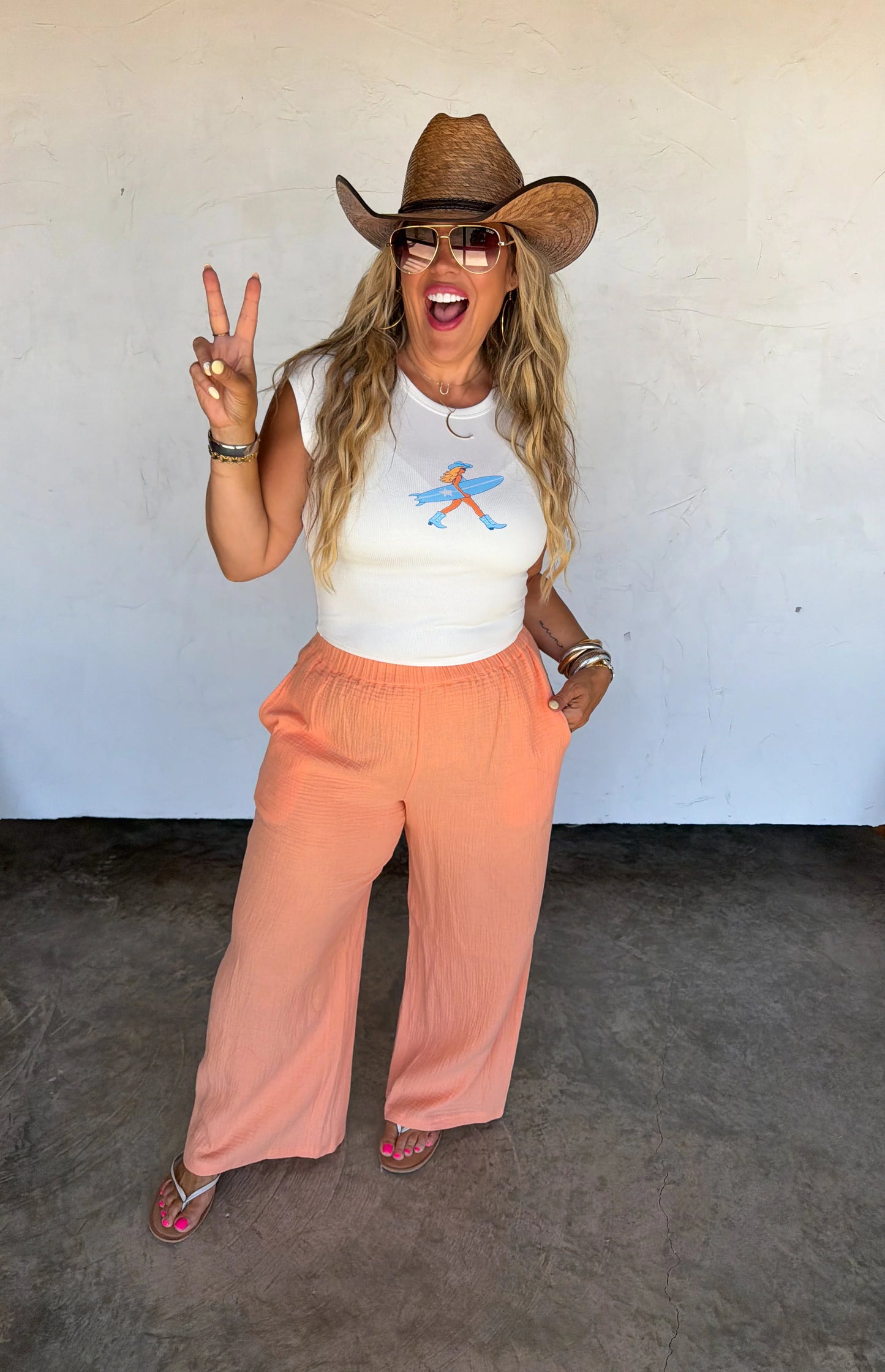 Blonde Surfer Girl Tee [[PRE-ORDER]]