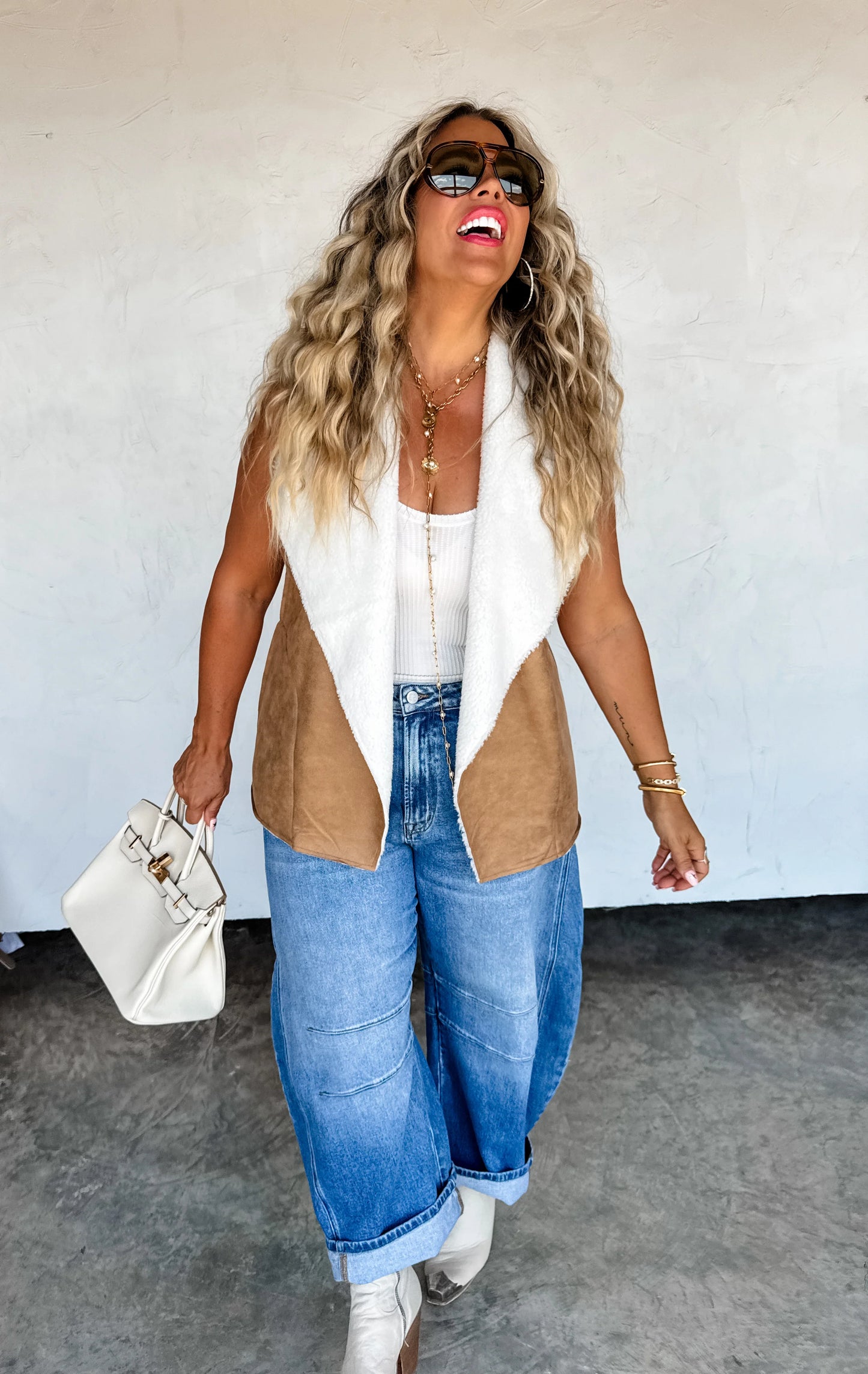 Collins Suede Vest [[PRE-ORDER]]