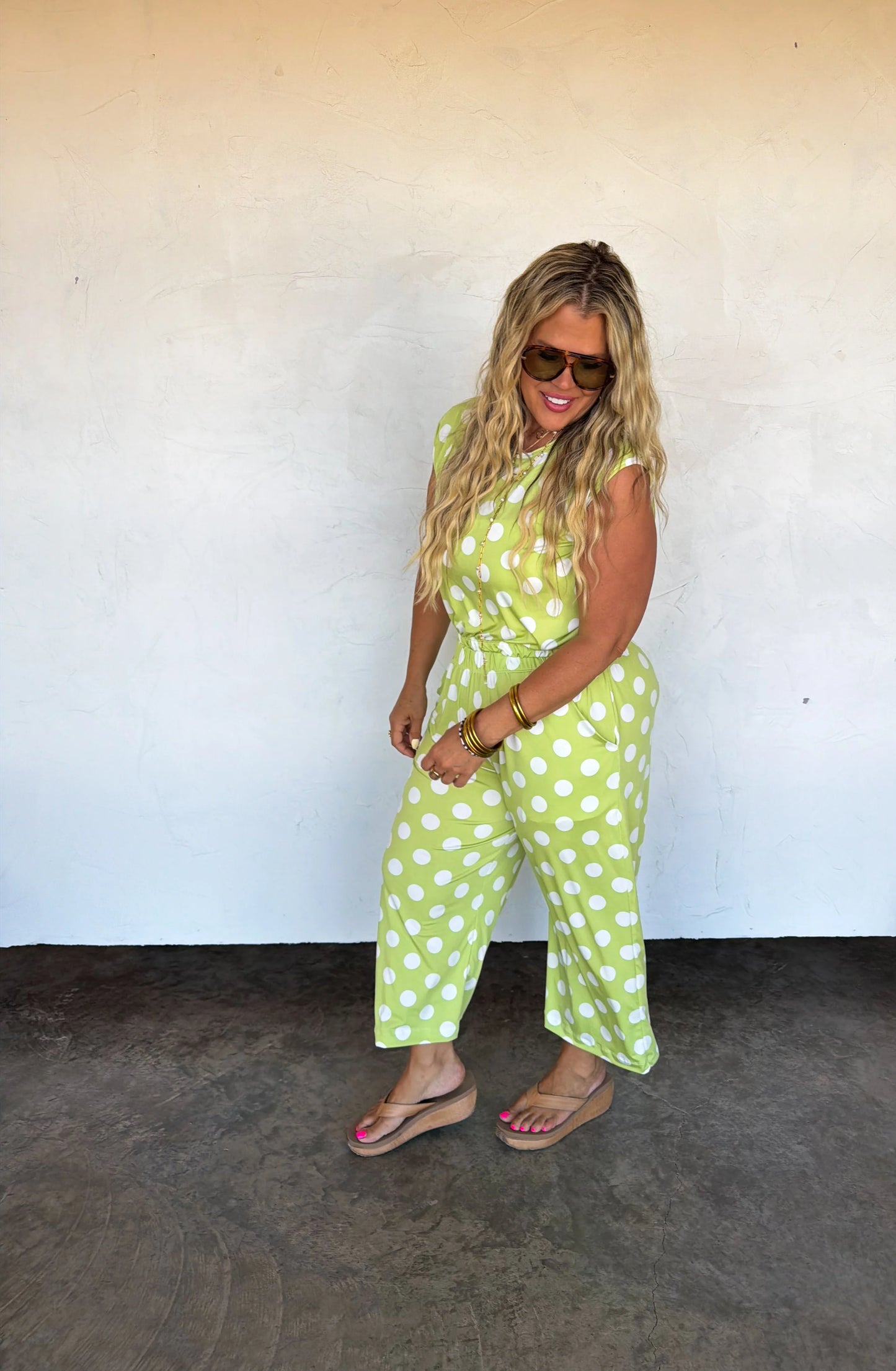 Lime Polka Dot Set [[PRE-ORDER]]
