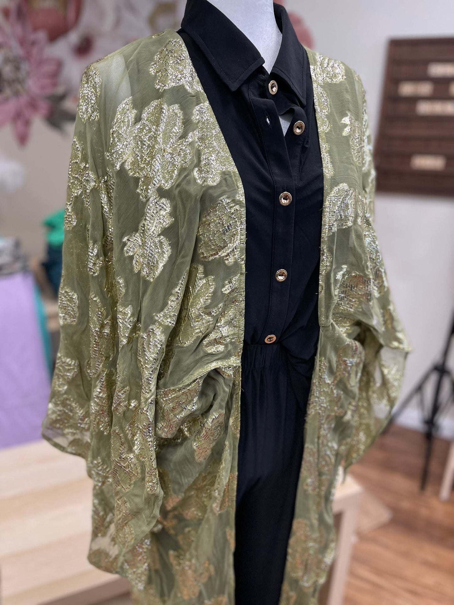 FINAL SALE * Maxi Kimono Robe