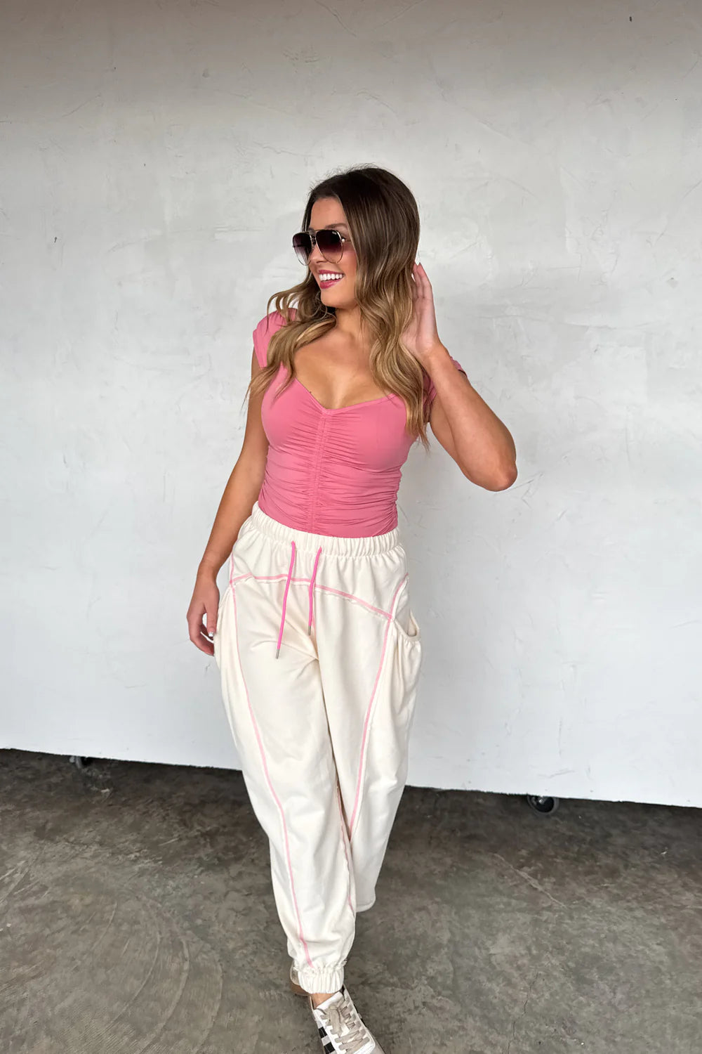Ivory Lounge Joggers [[PRE-ORDER]]