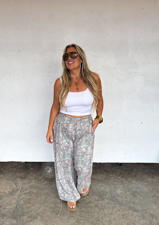 Forest Camo Drift Away Joggers