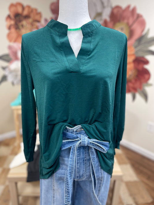 Jewel Green Lizzy Blouse