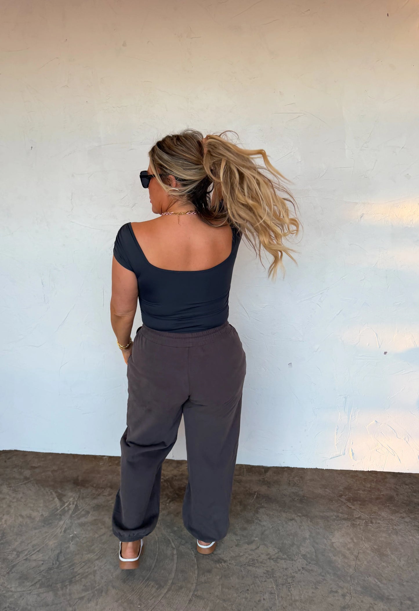 Charcoal Cap Sleeve Top [[PRE-ORDER]]