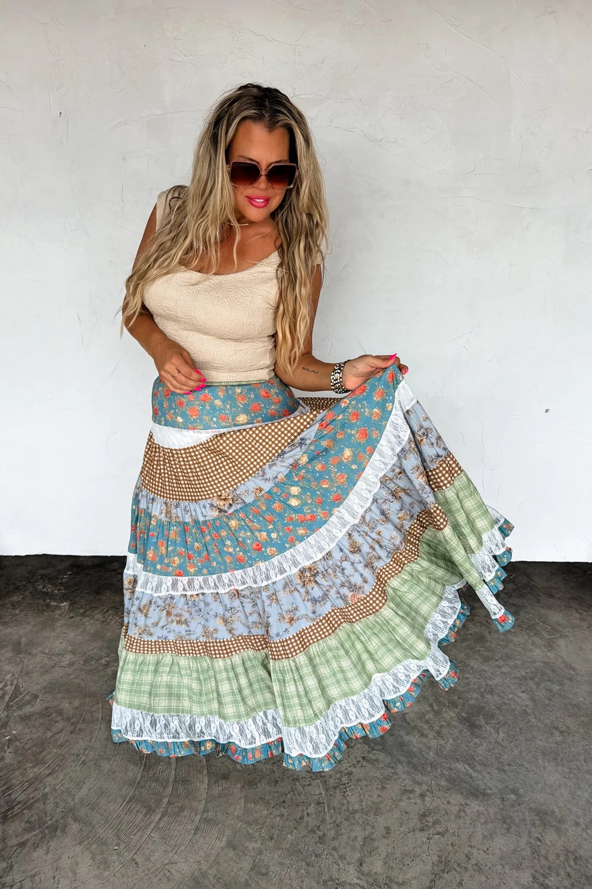 Country Summer Maxi Skirt [[PRE-ORDER]]
