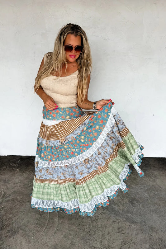 Country Summer Maxi Skirt [[PRE-ORDER]]